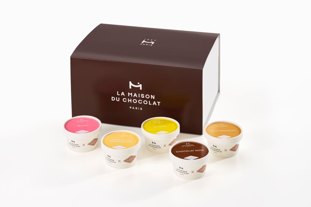 ［ラ・メゾン・デュ・ショコラ］グラス＆ソルベ5個詰め合わせ商品画像